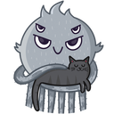 Стикер Паучок Фаззи #38 ВКонтакте