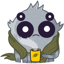 Стикер Паучок Фаззи #44 ВКонтакте