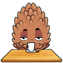 Стикер Шишка Братишка #1 ВКонтакте