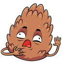 Стикер Шишка Братишка #4 ВКонтакте