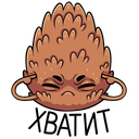 Стикер Шишка Братишка #5 ВКонтакте