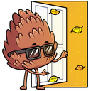 Стикер Шишка Братишка #15 ВКонтакте