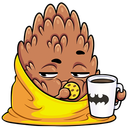 Стикер Шишка Братишка #19 ВКонтакте