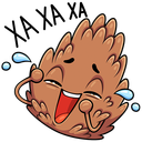 Стикер Шишка Братишка #27 ВКонтакте