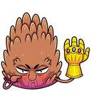 Стикер Шишка Братишка #33 ВКонтакте