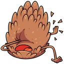 Стикер Шишка Братишка #38 ВКонтакте