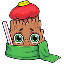 Стикер Шишка Братишка #44 ВКонтакте