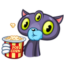 Стикер Пси-Кот #24 ВКонтакте