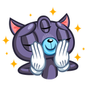 Стикер Пси-Кот #41 ВКонтакте