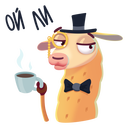 Стикер Лама Лимон #16 ВКонтакте