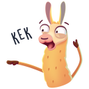 Стикер Лама Лимон #26 ВКонтакте