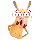 Стикер Лама Лимон #35 ВКонтакте