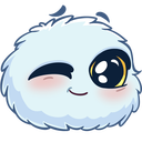 Стикер Пушистик #2 ВКонтакте