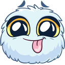 Стикер Пушистик #4 ВКонтакте