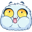 Стикер Пушистик #5 ВКонтакте