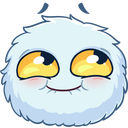 Стикер Пушистик #7 ВКонтакте