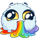 Стикер Пушистик #13 ВКонтакте