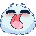 Стикер Пушистик #14 ВКонтакте