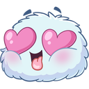 Стикер Пушистик #16 ВКонтакте