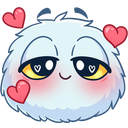 Стикер Пушистик #17 ВКонтакте