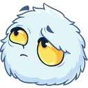 Стикер Пушистик #19 ВКонтакте