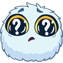 Стикер Пушистик #21 ВКонтакте