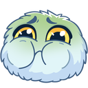 Стикер Пушистик #43 ВКонтакте