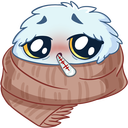 Стикер Пушистик #44 ВКонтакте