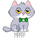 Стикер СберКот и Куся #29 ВКонтакте