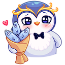 Стикер Юки #4 ВКонтакте