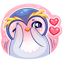 Стикер Юки #7 ВКонтакте