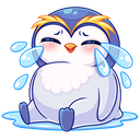 Стикер Юки #15 ВКонтакте