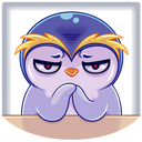 Стикер Юки #34 ВКонтакте