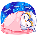 Стикер Юки #38 ВКонтакте