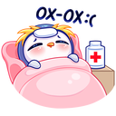 Стикер Юки #40 ВКонтакте