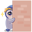 Стикер Юки #48 ВКонтакте