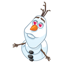 Стикер Олаф из «Холодного Сердца» #12 ВКонтакте