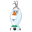 Стикер Олаф из «Холодного Сердца» #20 ВКонтакте