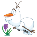 Стикер Олаф из «Холодного Сердца» #31 ВКонтакте