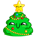 Стикер Ёлочка Иголочка #7 ВКонтакте