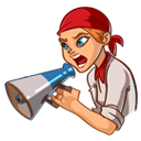 Стикер В окопе #9 ВКонтакте