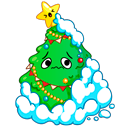 Стикер Ёлочка Иголочка #18 ВКонтакте