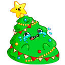 Стикер Ёлочка Иголочка #23 ВКонтакте