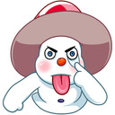 Стикер Снеговичок #38 ВКонтакте