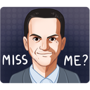 Стикер Ночь Шерлока #3 ВКонтакте