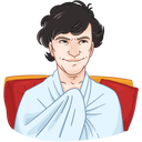 Стикер Ночь Шерлока #4 ВКонтакте