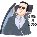 Стикер Ночь Шерлока #9 ВКонтакте