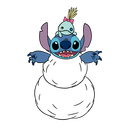 Стикер Стич и Новый год #24 ВКонтакте