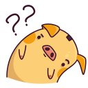 Стикер Свинцент #7 ВКонтакте