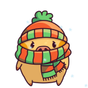 Стикер Свинцент #29 ВКонтакте